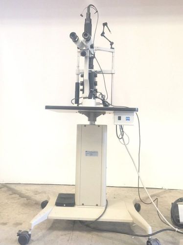 Carl Zeiss Slit Lamp 30 SL/M &amp; Rolling Stand
