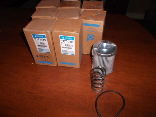 Lot of 8 donaldson hydraulic filter 173030 for sale