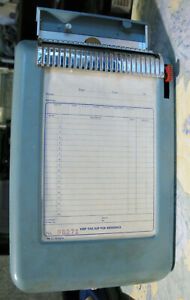 Vntge Moore Portable Register Receipt/Invoice, Extra 5R 33 Rediforms-Needs Reprs