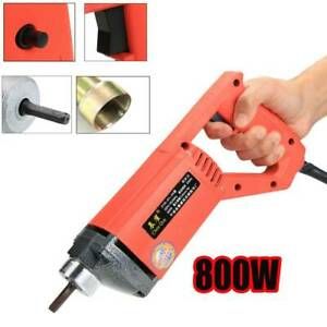 Hand Held Electric Concrete Vibrator Bubble Remover Cement Finishing Tool 800W
