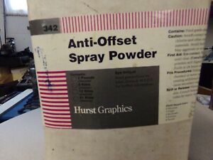 Hurst Graphics Non-Offset spray powder 12 lbs.