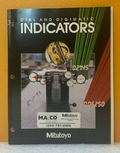 Mitutoyo Corporation 1992 Dial and Digimatic Indicators Catalog.