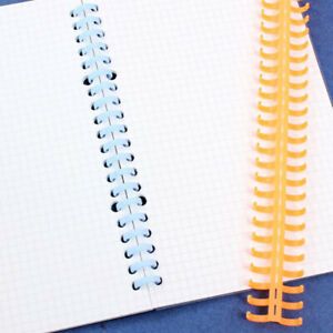 5pcs 30 Hole Loose-leaf Plastic Binding Ring For A4 Notebook Office Supplies I-