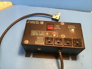 AC Power Control Unit Standard Change Maker Model S262-4-AC-P/B