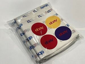 60 Large Sheets of eBay Branded Tissue Paper 20x30 Red, Blue &amp; Purple Bundle &amp;