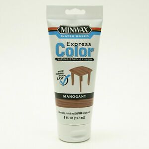Minwax Color Express Mahogany Water Based Wiping Stain &amp; Finish 30804