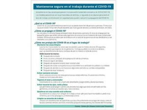 ComplyRight COVID-19-Coronavirus Fact vs Myth-Poster (Spanish) N0105