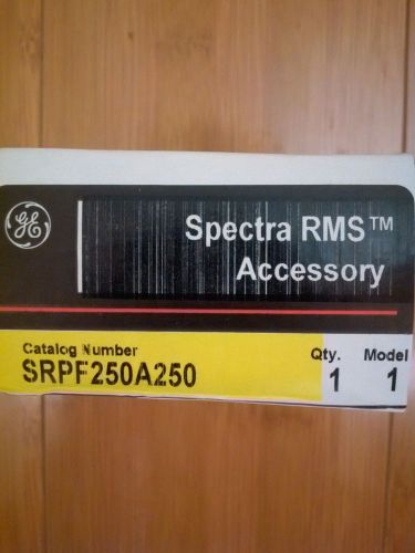 GE spectra series 250 amp rating plug SRPF250A250