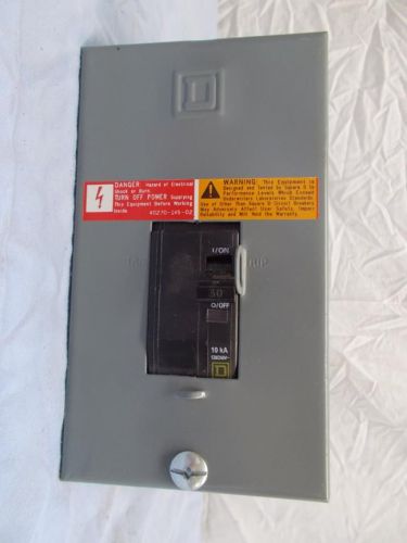 Square d 30 amp circuit breaker in box  120/240v for sale