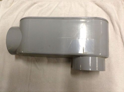 Scepter 077550 slb100s conduit body 4&#034; pvc access fitting type lb new for sale
