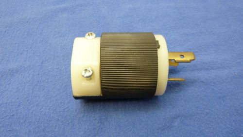 Hubbell # HBL2341  20 amp,480 volt, Male Twist Lock Plug (USED)