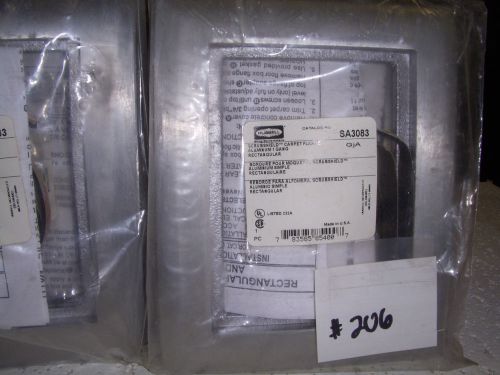 Hubbell sa3083 1g flange *new* (#206) for sale
