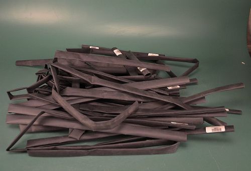 Lot various heat shrink tubing 1&#034; x 4&#039;, 3/4&#034; x 4&#039; for sale