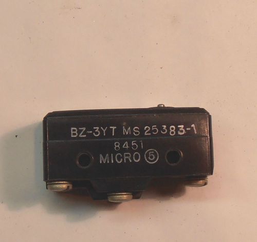 MICROSWITCH BZ-3YT 5AMP 250VAC USED