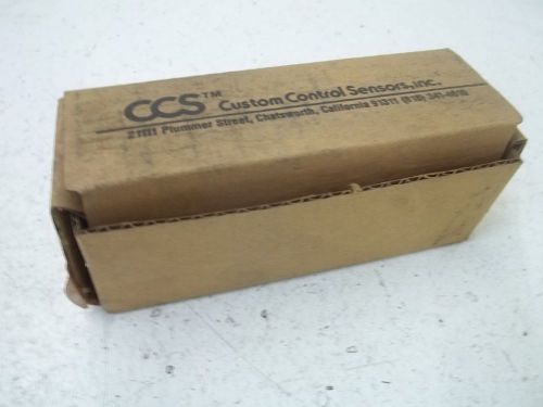 CUSTOM CONTROL SENSORS, INC. 611GM2 PRESSURE SWITCH 1000PSIG *NEW IN A BOX*