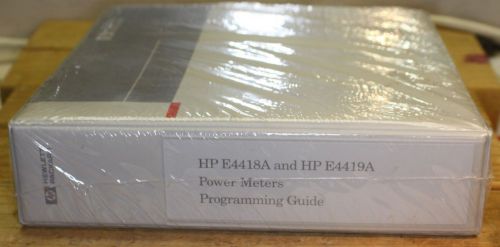 HP E4418A &amp; HP E4419A POWER METER PROGRAMMING GUIDE