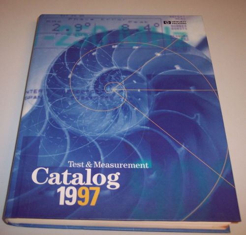 Hewlett Packard  1997  Test &amp; Measurement Catalog Unopened