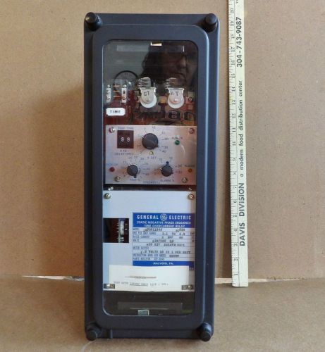 Static negative phase sequence time overcurrent relay 3.1-4.9 a, gen electric for sale