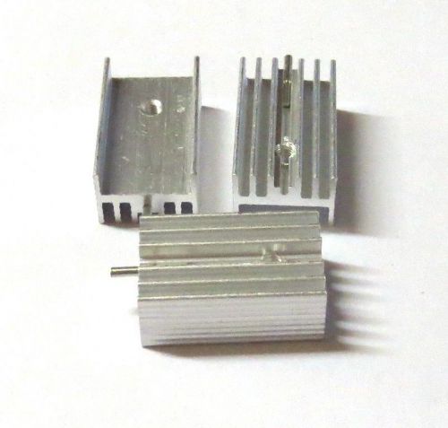 5pcs 21x15x10mm IC Aluminum Heat Sink With pin TO-220 For Transistors
