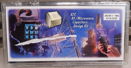 ATC AMERICAN TECHNICAL CERAMICS RF MICROWAVE CAPACITORS DESIGN KIT 1-100A 1151