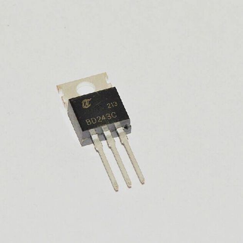 10 pieces BD243C TO-220 100V 6A 65W NPN Electronic Component Transistor