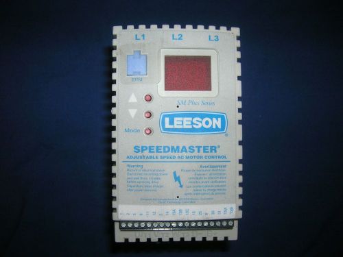 174463.00 leeson speedmaster vfd inverter 3hp for sale