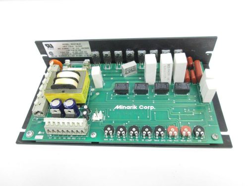 Minarik RG310UA Motor Controller Drive Board, 115VAC 50/60HZ IN, ARM: 0-90VDC