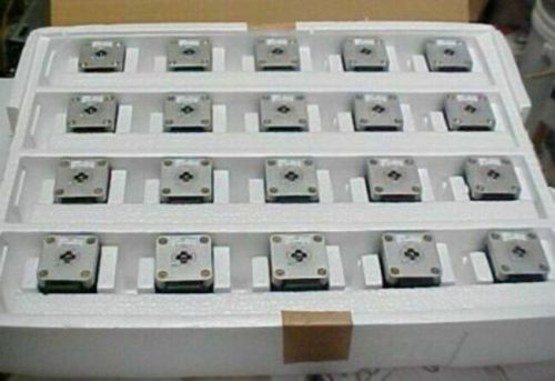 Wholesale lot 20 sanyo stepper motors, ball bearing cnc milling router robot new for sale