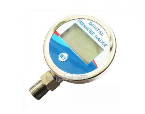 0-1.6mpa(232psi) npt1/4 0.25% accuracy battery powered digital pressure gauge for sale
