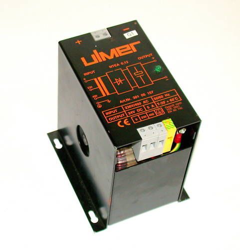 ULMER 24 VDC POWER SUPPLY 5 AMP MODEL 30105157