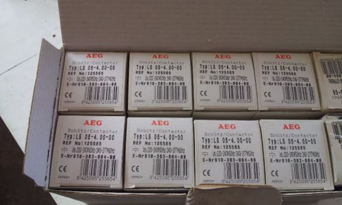 AEG CONTACTOR  LS 05-4 , 4 POLE, 4 NORMALLY OPEN,COIL 230VAC 910-303-004-00