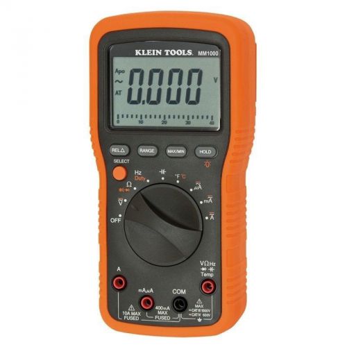 NEW!!! KLEIN TOOLS MM1000 ELECTRICIAN&#039;S/ HVAC MULTIMETER