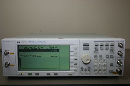 Hp agilent e4436b signal generator 250khz-3ghz, calibrated, with warranty for sale
