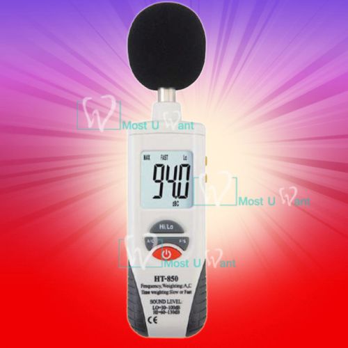Digital Sound Level Meter Handheld Audio Meter Measurement 1.5dB Accuracy CE