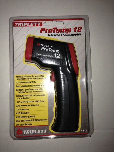 Triplett PT12 ProTemo 12 Infrared Thermometer