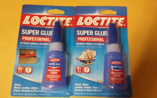 Henkel Corp 1365882 Loctite Professional Super Glue-20GR PRO SUPER GLUE(lot of 2