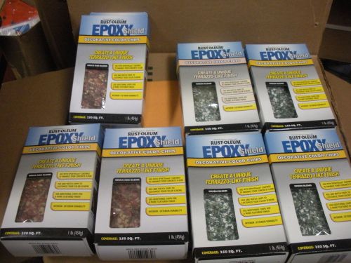 Rustoleum epoxy shield color chips for sale