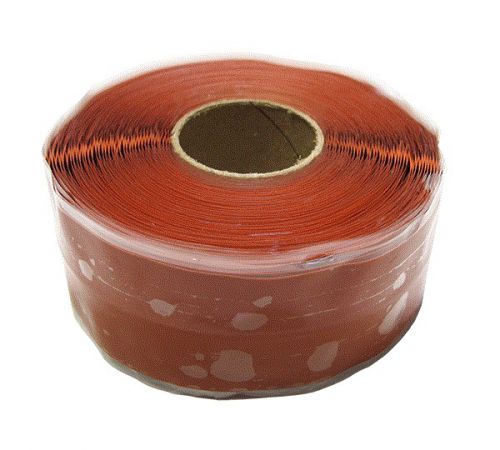 3 rolls amber silicone self-fusing tape  1&#034; x 10&#039; for sale