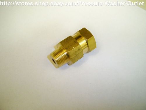 Pressure Washer Hose 3/8&#034; Brass Swivel Coupler 3000 psi