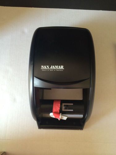 San Jamar Duett Standard Bath Tissue Dispenser - R3500TBK