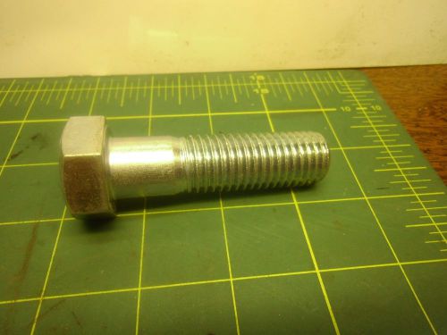 3/4-10x2 3/4 hex head bolt cap screw grade 5 zinc plated (qty 3) # j53437 for sale
