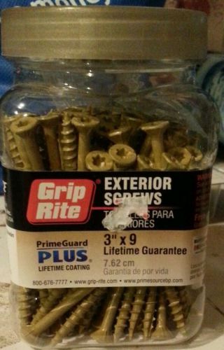 griprite 3&#034; exterior screws #90, BRAND NEW