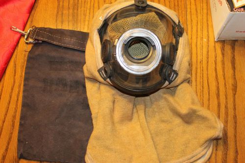 Scott AV-2000 SCBA Mask  Large with attached Nomex Hood