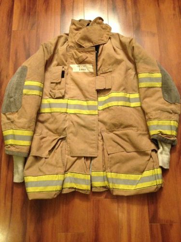 Firefighter turnout / bunker gear coat globe size 43-c x 35-l 2002 for sale