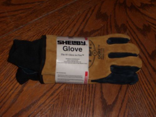 firefighter gloves-Shelby Firewall knitted wrist fire fighter-sm-rt7100 barrier