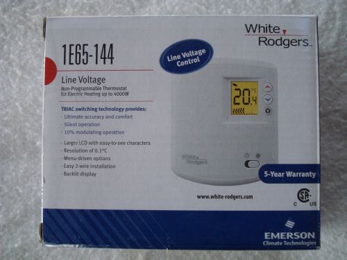 WHITE ROGERS DIGITAL NON PROGRAMMABLE LINE VOLTAGE THERMOSTAT