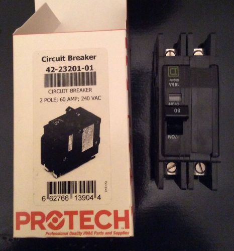 Protech 60Amp Circuit Breaker 42-23201-01 Rheem Ruud