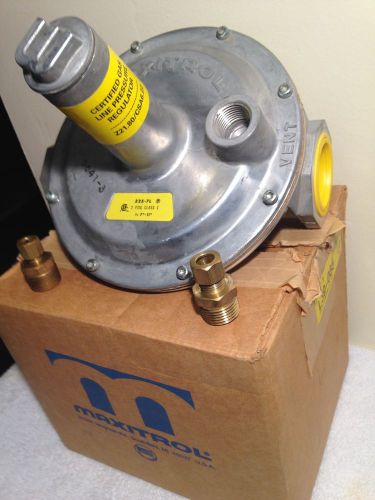 Maxitrol 325-7l-1010  1-1/4&#034; lever acting gas line pressure regulator 2psi for sale