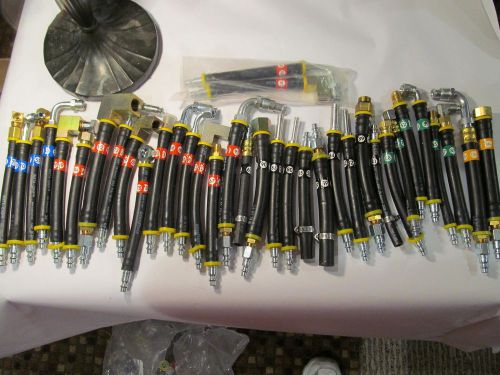 36 various goodyear insta grip hose fitting 50 -250 psi pneumatic hydraulic for sale