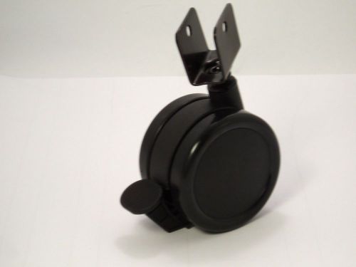 Twin Nylon Wheel Chair / Table Caster With Brake  - 75mm - 5 for $9.95 deal